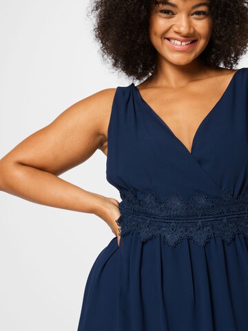 ABOUT YOU Curvy Kleid 'Rana' in Blau