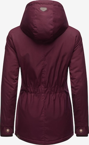 Ragwear Winterjas 'Monade' in Rood