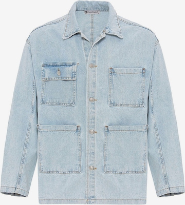 Veste mi-saison Dandalo en bleu : devant