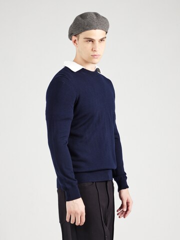 Pull-over 'Ted' NN07 en bleu : devant