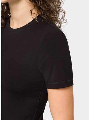 Les Lunes T-Shirt 'Flow Tee' in Schwarz