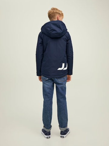 Jack & Jones Junior Winter Jacket 'Wind' in Blue