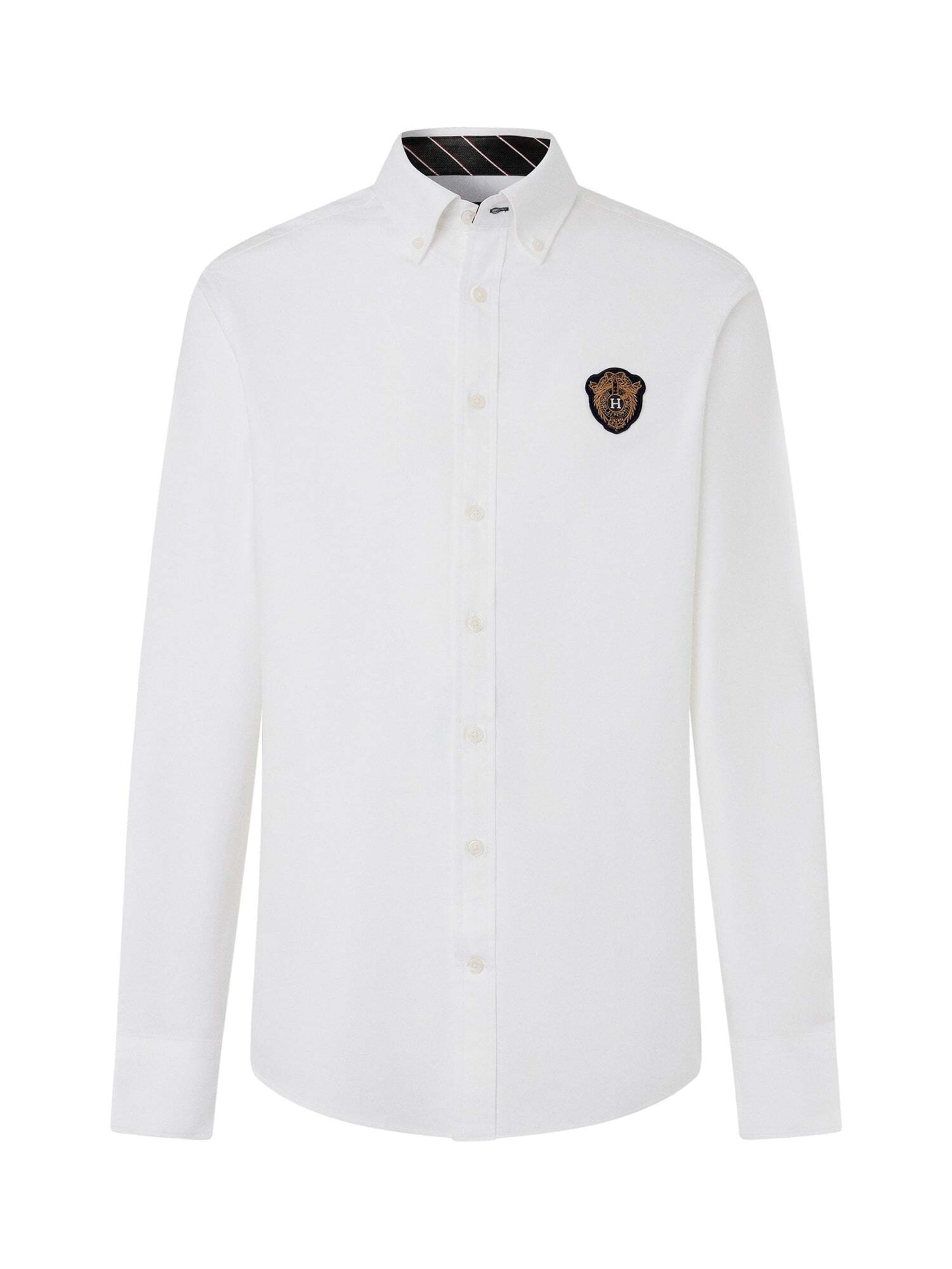 Hackett London Button Up Shirt in XXXL in White, Item view