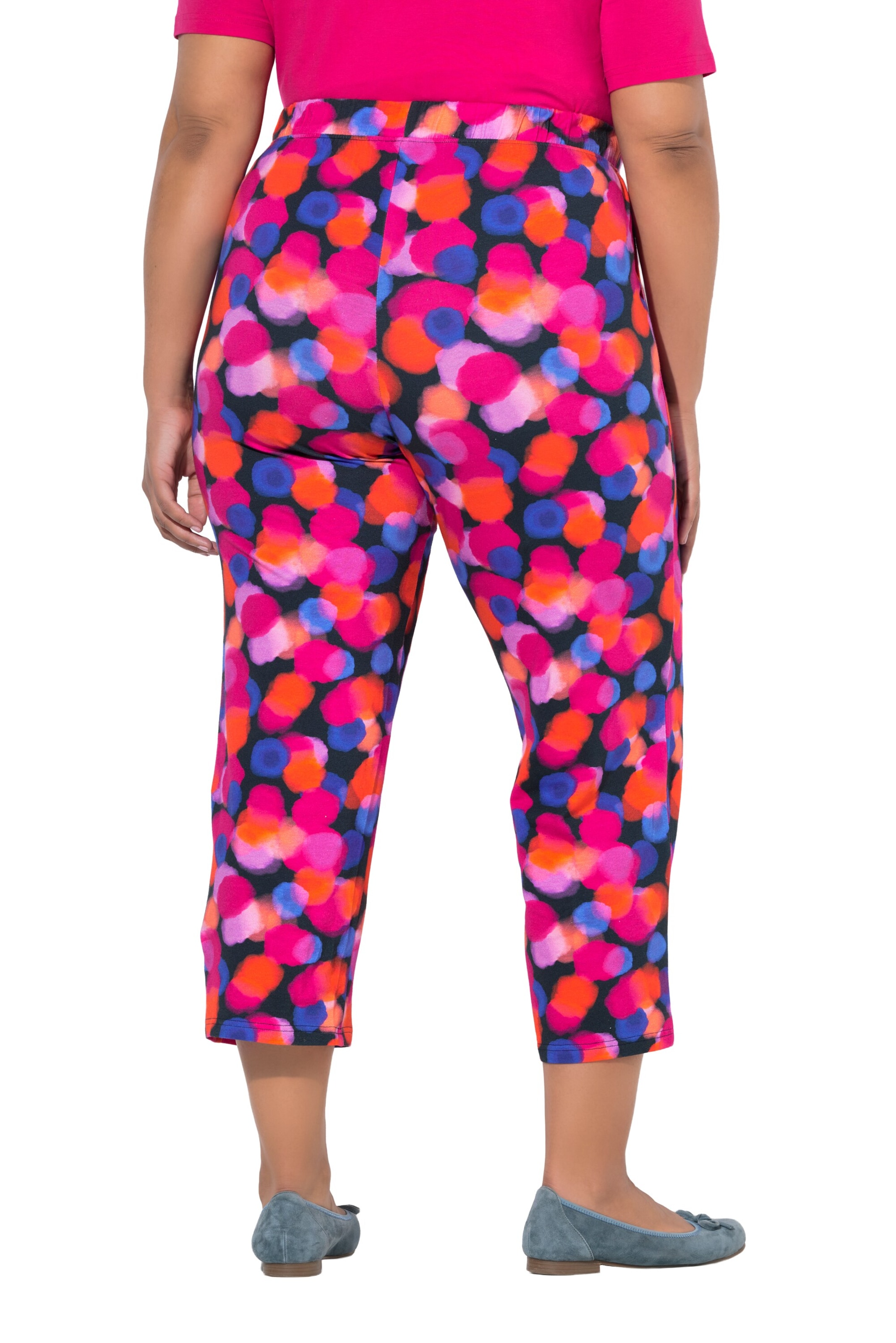 Ulla Popken Regular Broek in Rood