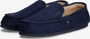 Pantoufle TOMMY HILFIGER en bleu : devant