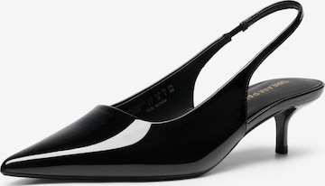 Dream Pairs Slingback Pumps in Black: front