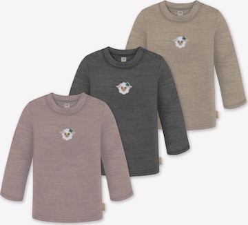 normani Shirt 'Taupo' in Braun: Vorderseite