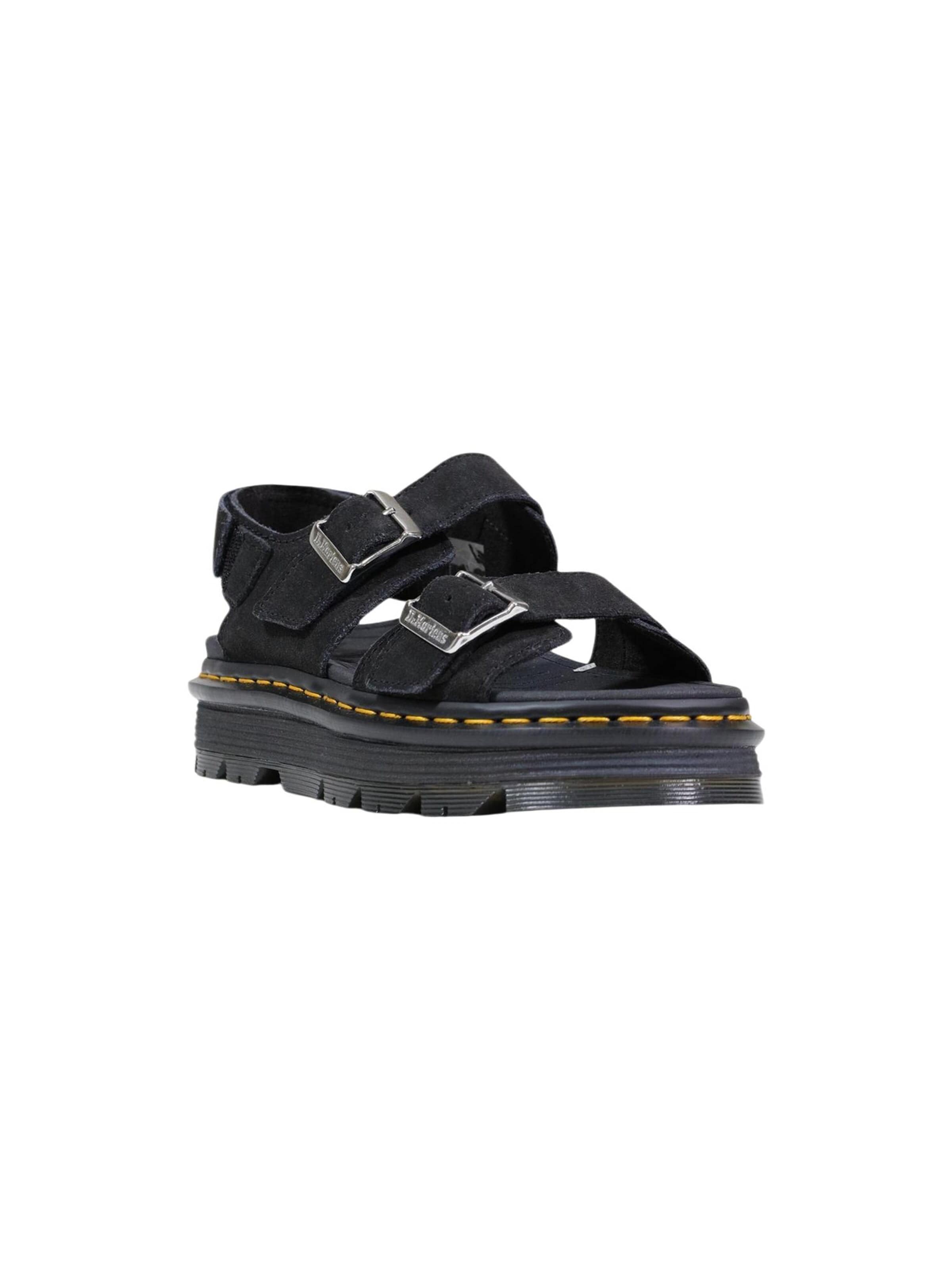 Dr. Martens Sandalias 'Zebzag Sandal Black Eh Suede 42689001' en 36 en negro, Vista del producto