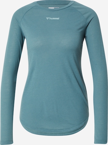 Hummel Функциональная футболка 'VANJA' в Синий: спереди