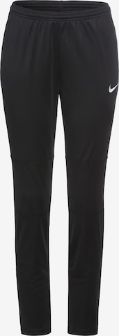 NIKE Sports trousers in Black: front