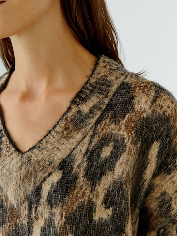 OUI Pullover in Braun