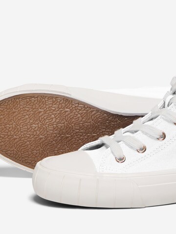 ONLY High-Top Sneakers in White