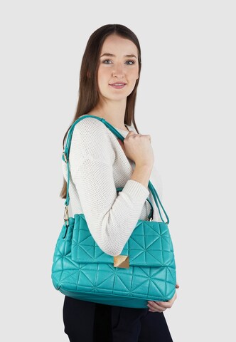 HARPA Schultertasche 'SELMA' in Blau: predná strana