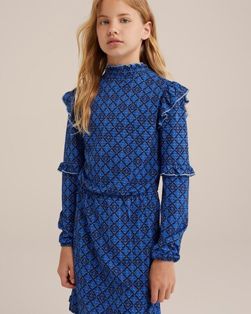 WE Fashion Φόρεμα σε μπλε: μπροστά