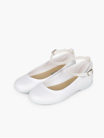 Ballerines Pisamonas en blanc