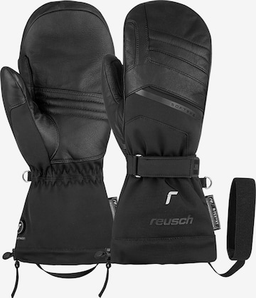 REUSCH Athletic Gloves 'Instant Heat R-TEX® XT' in Black: front