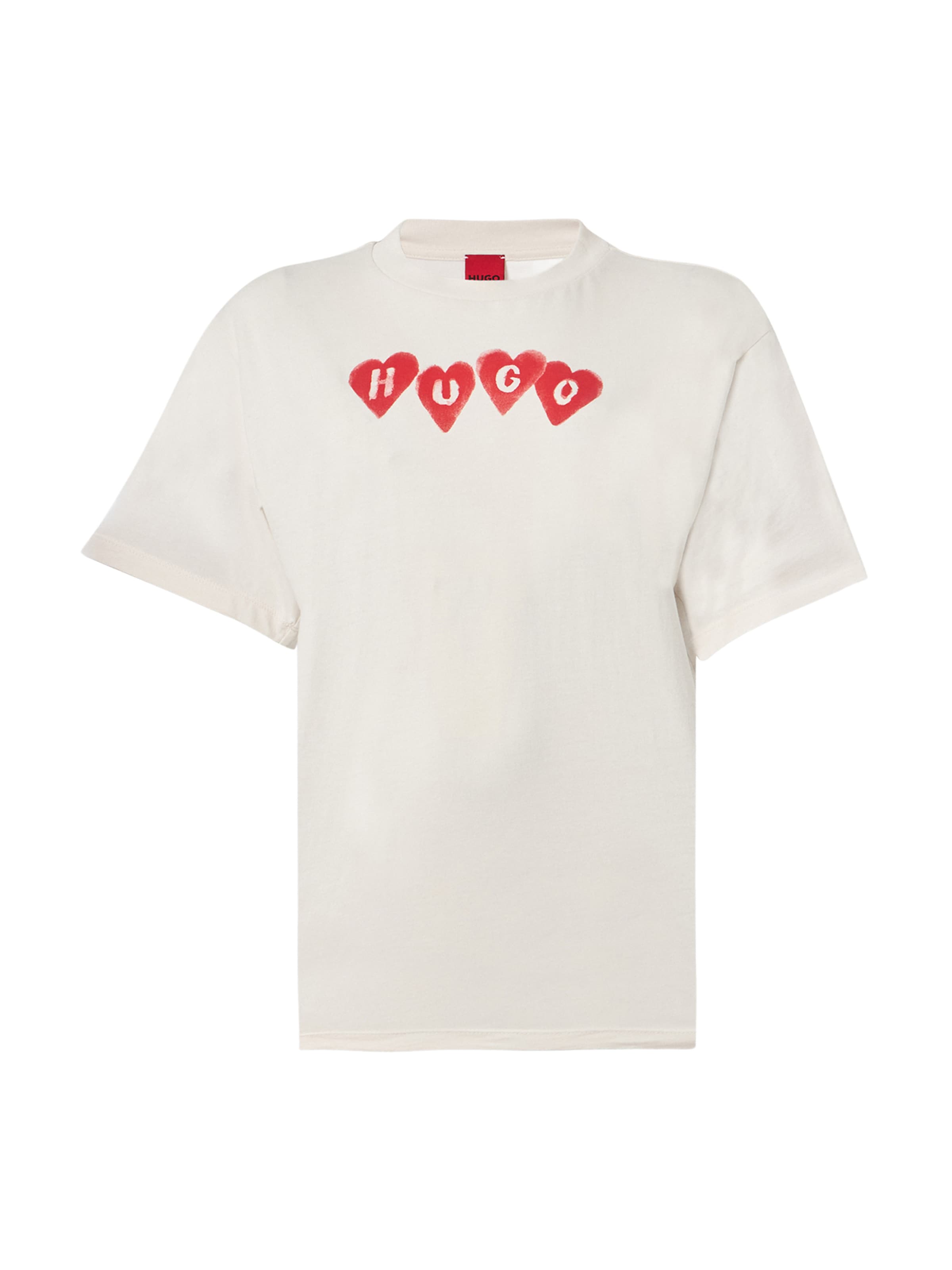 HUGO Футболка в Белый: спереди