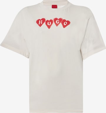 HUGO Футболка в Белый: спереди