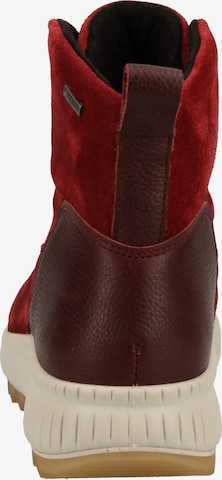 Legero Lace-Up Ankle Boots in Red