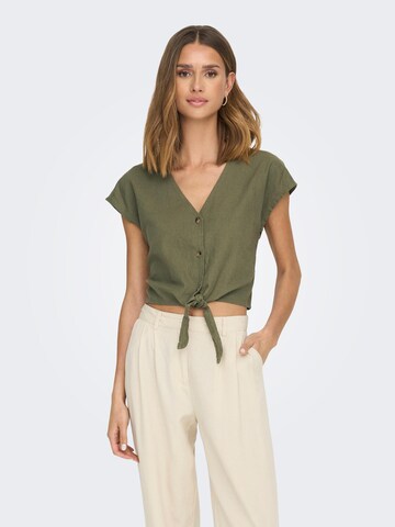 Camicia da donna 'Say' di JDY in verde: frontale