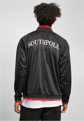 SOUTHPOLE Between-season jacket in Black: front