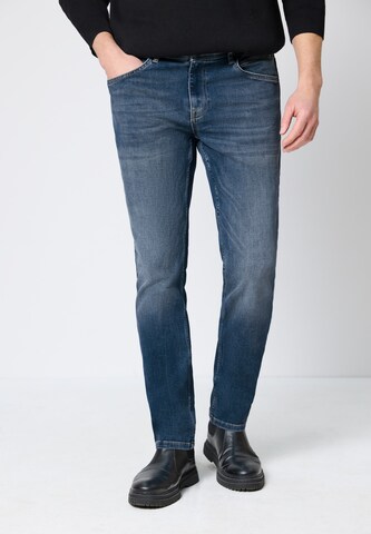 Street One MEN Slim fit Jeans in Blue: front