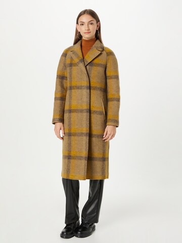 Manteau mi-saison 'Deb' Brixtol Textiles en jaune : devant