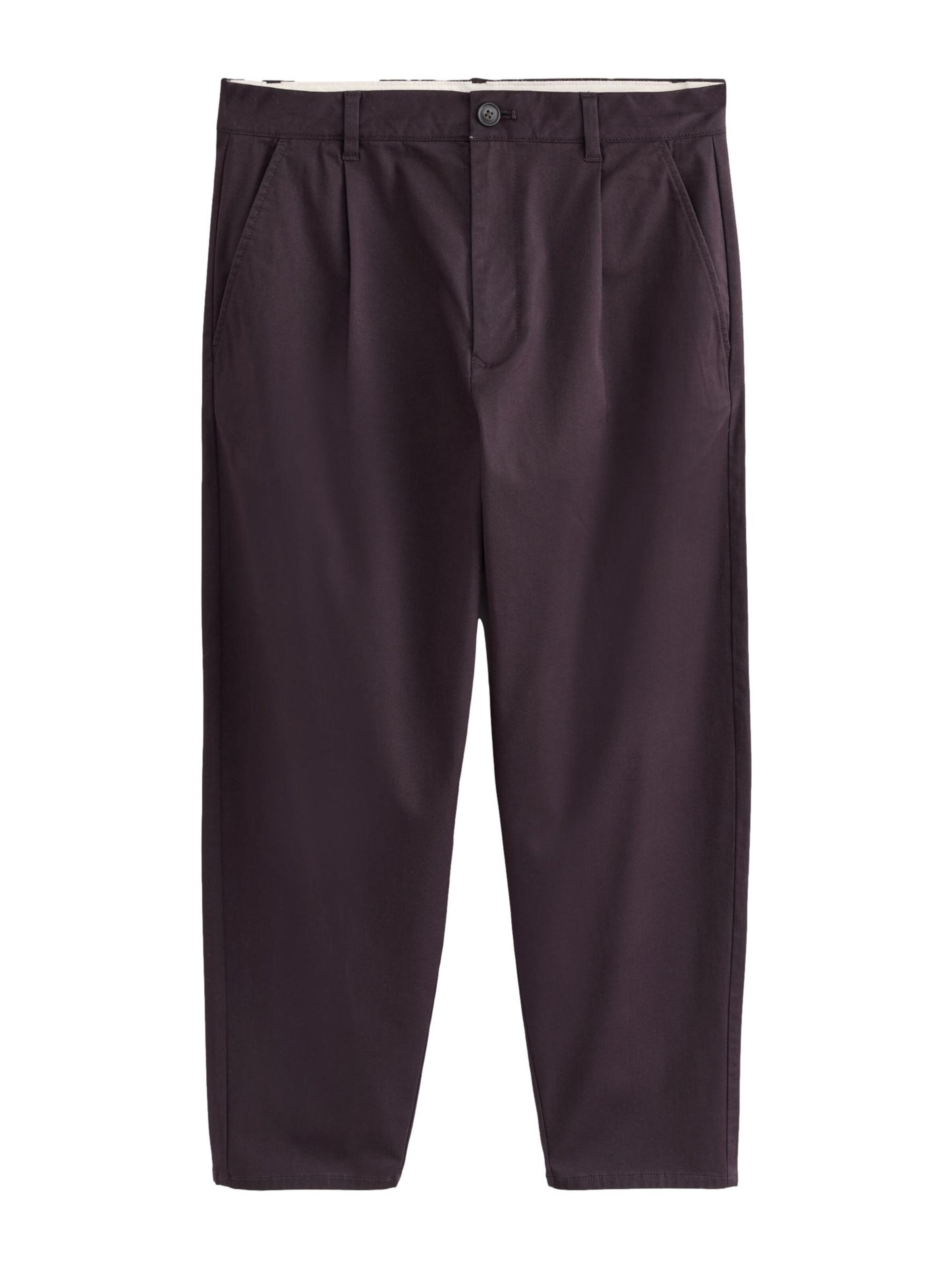 Pantalon à pince Next en violet : devant