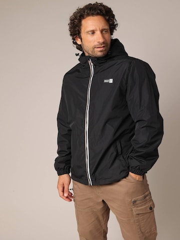 Veste outdoor 'Vincourt' Deeluxe en noir : devant