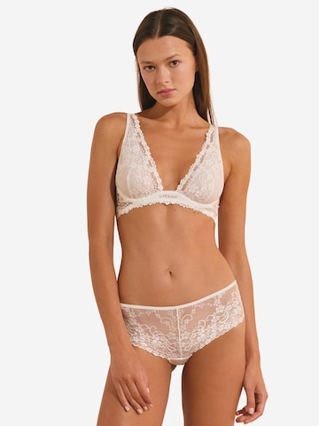 Culotte 'Soupcon' ETAM en beige : devant