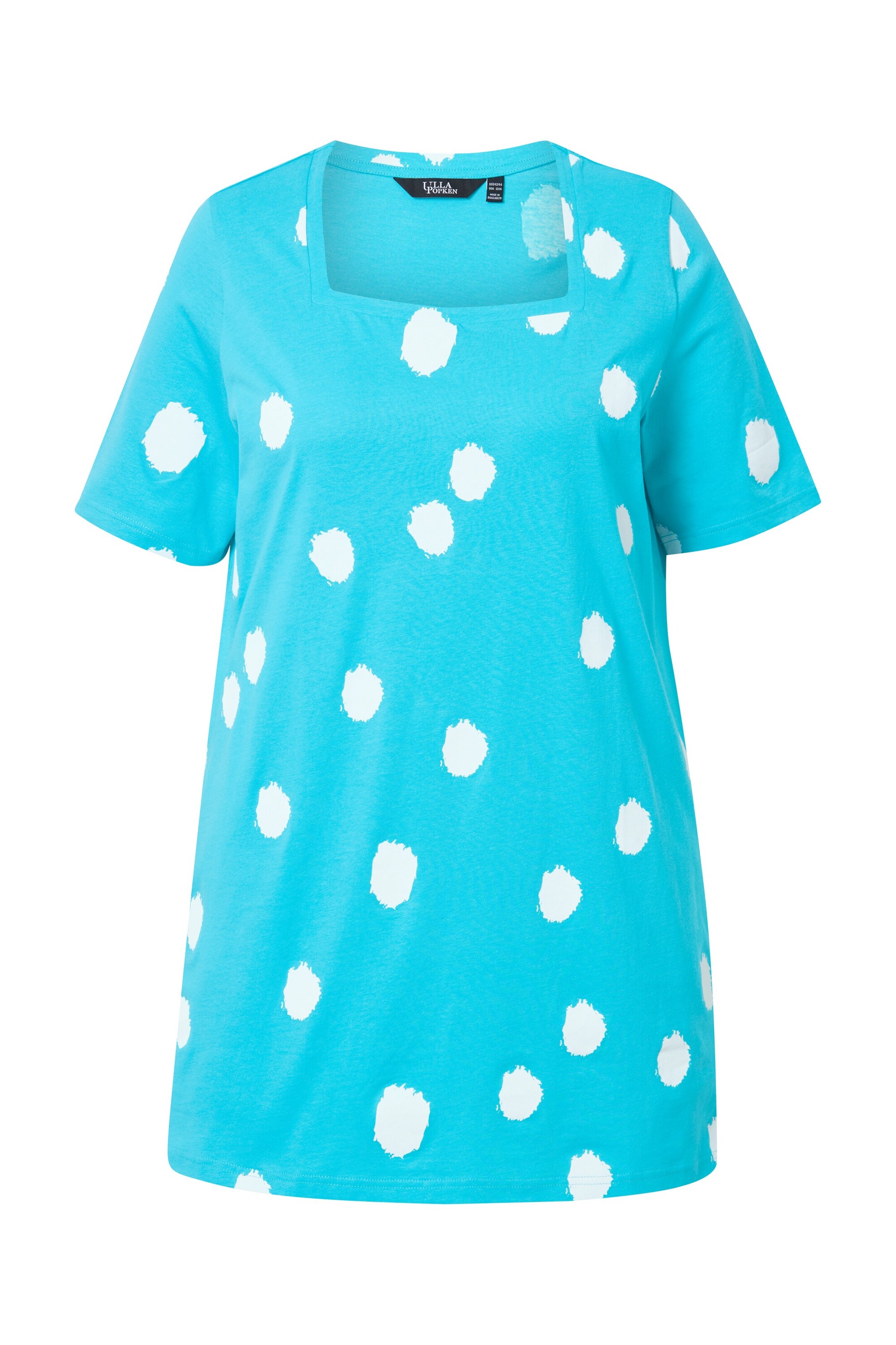 Ulla Popken Shirt in Blauw: voorkant