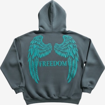 Kleidermafia Sweatshirt in Grijs: voorkant