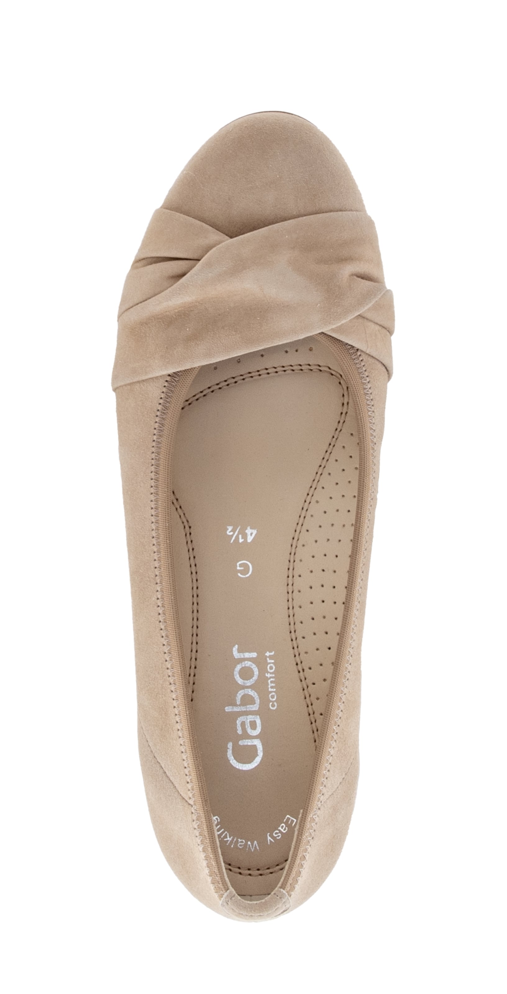GABOR Ballet Flats in Beige