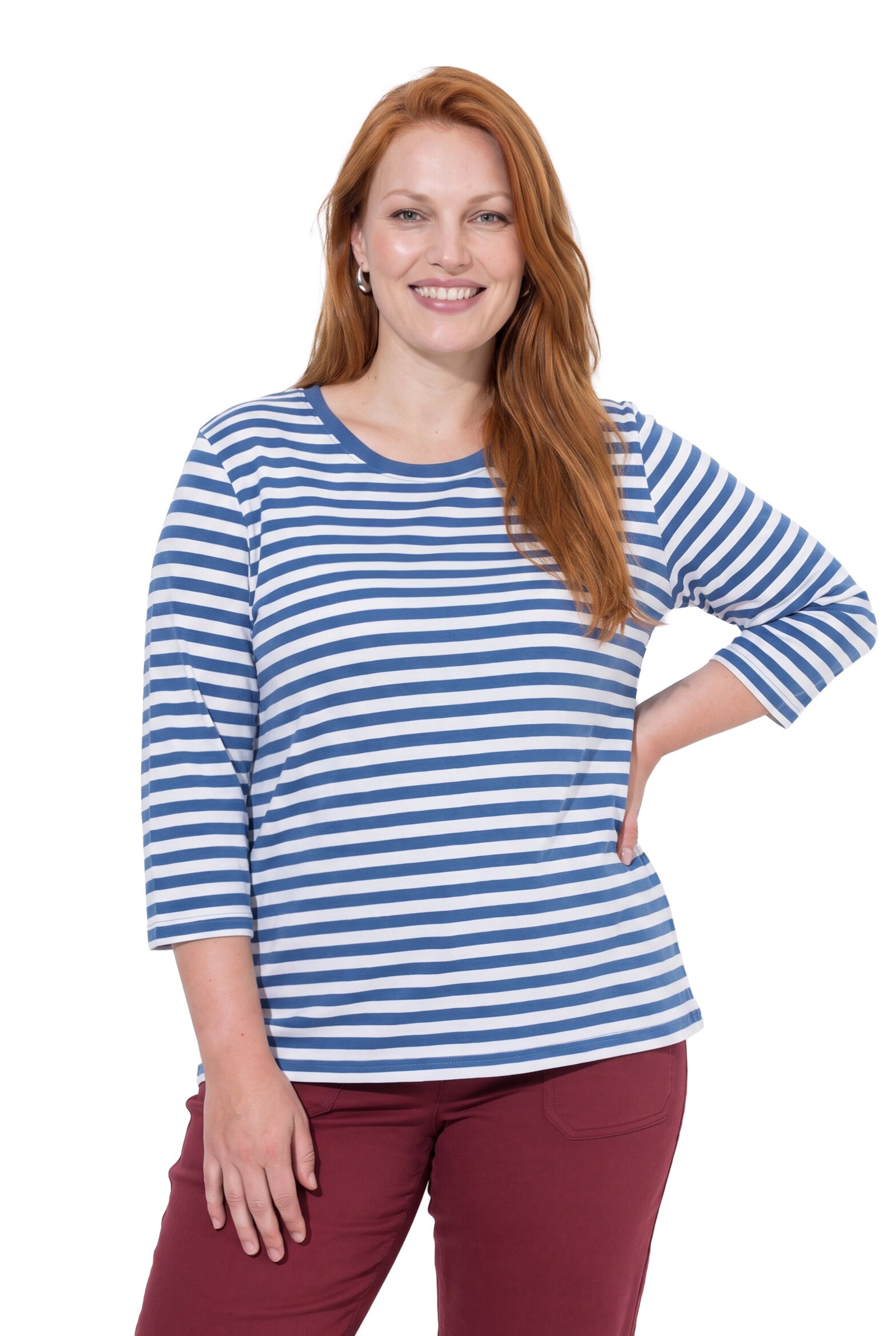Ulla Popken Shirt in Blue
