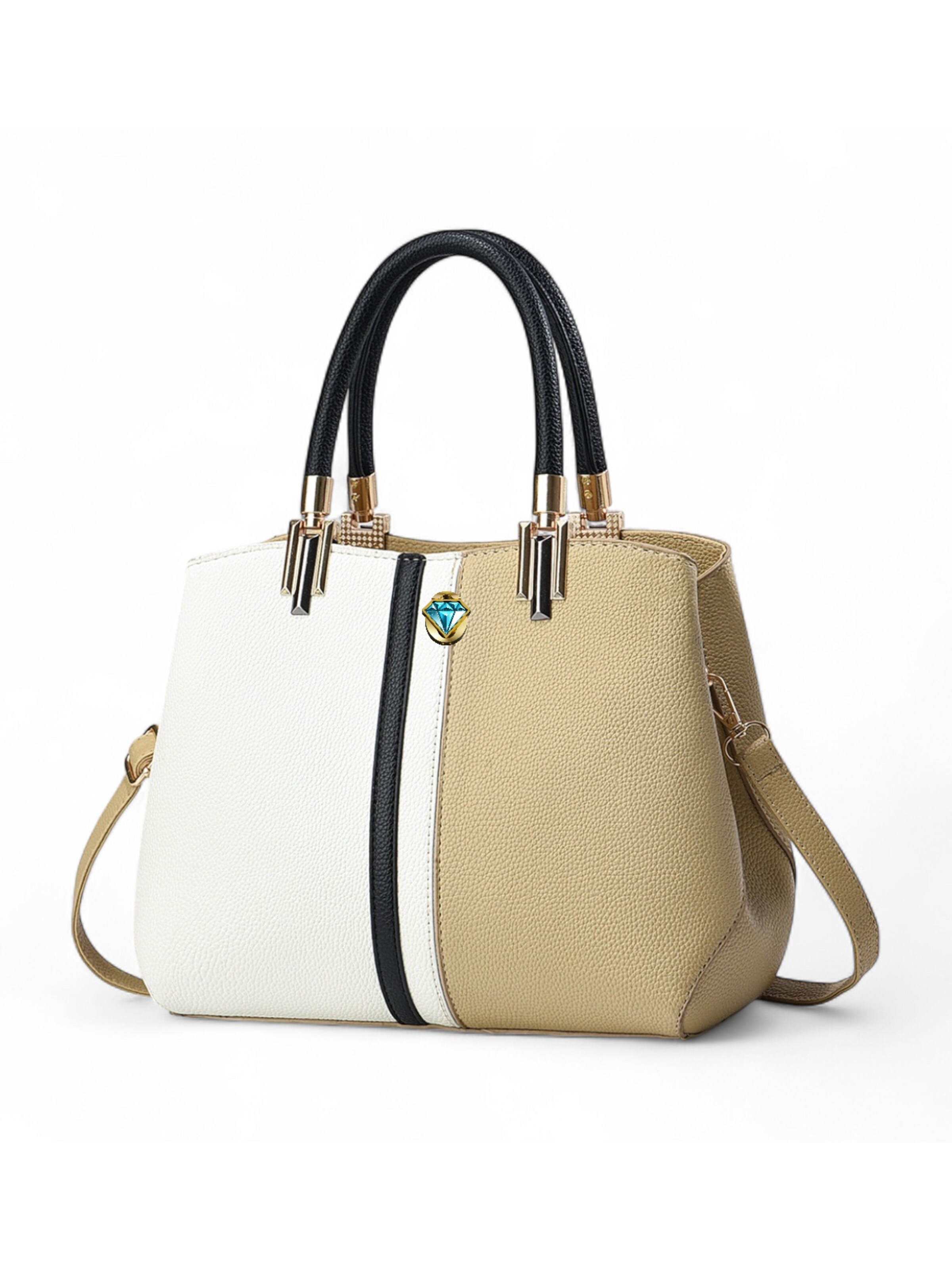 Elegon Handbag 'Model Azerbaijan' in White: front