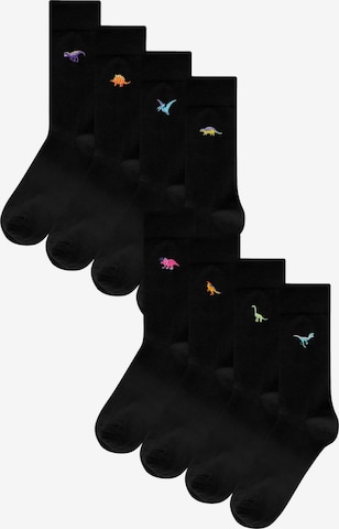 NextČarape - crna boja: prednji dio