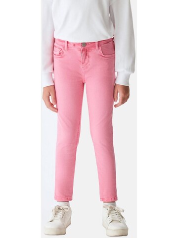 LTB Jeans - regular Vaquero 'LTB Jeans Isabella G Mid Waist Asymmetric Jeanshose' en rosa