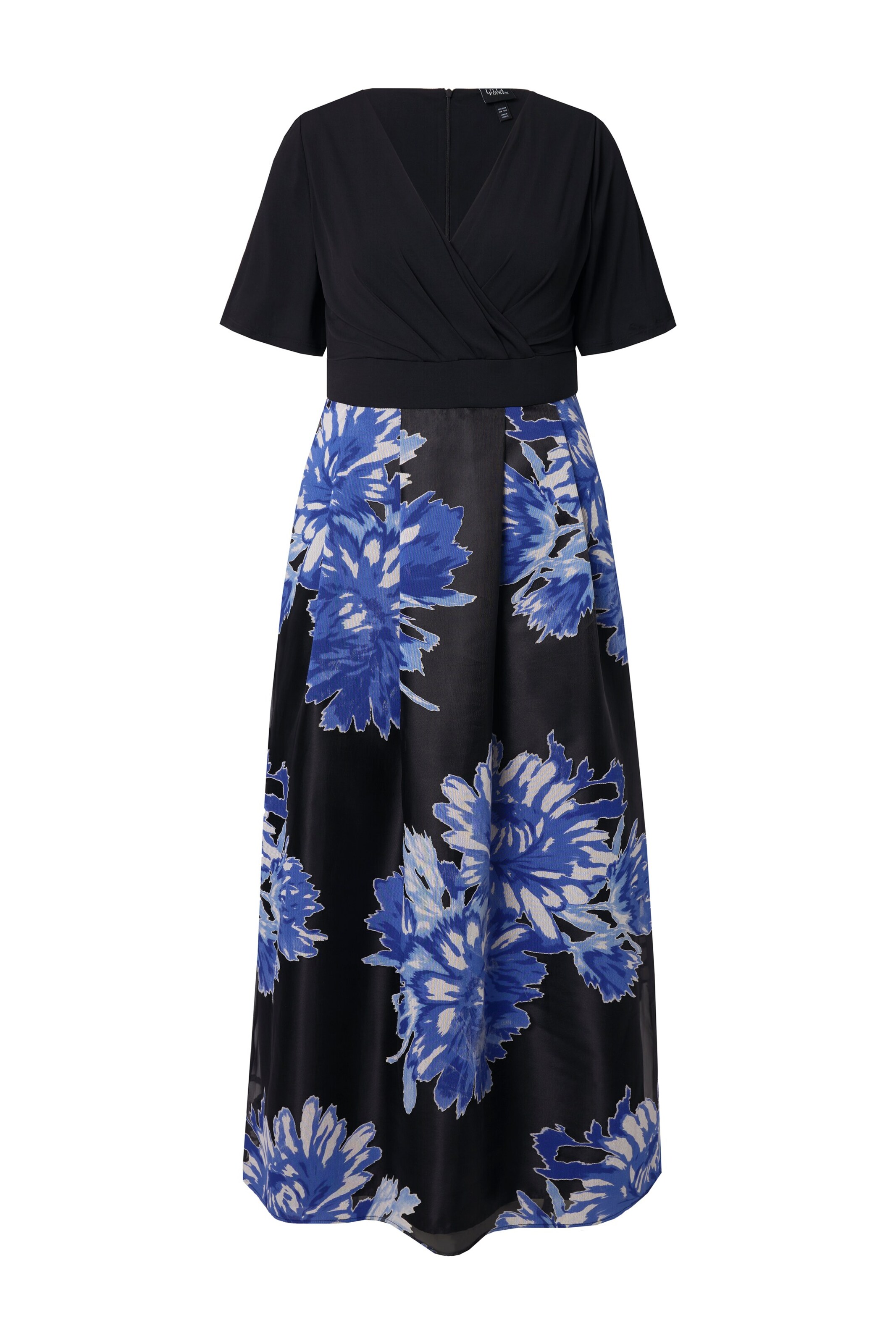 Robe Ulla Popken en noir : devant