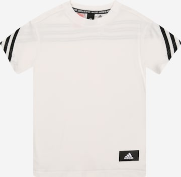 Tricou funcțional de la ADIDAS PERFORMANCE pe alb: față