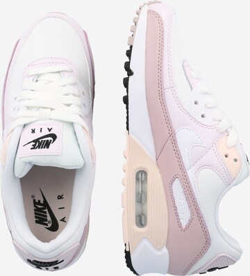 Baskets basses 'Air Max 90' Nike Sportswear en blanc