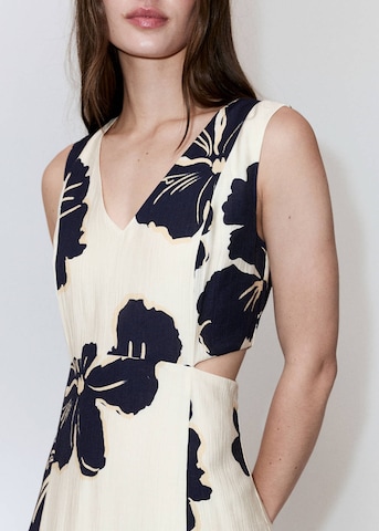 MANGO Dress 'Olimpio' in Beige