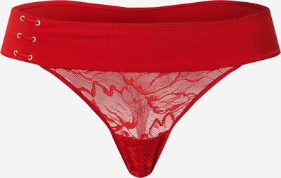 ETAM String en rouge, Vue avec produit