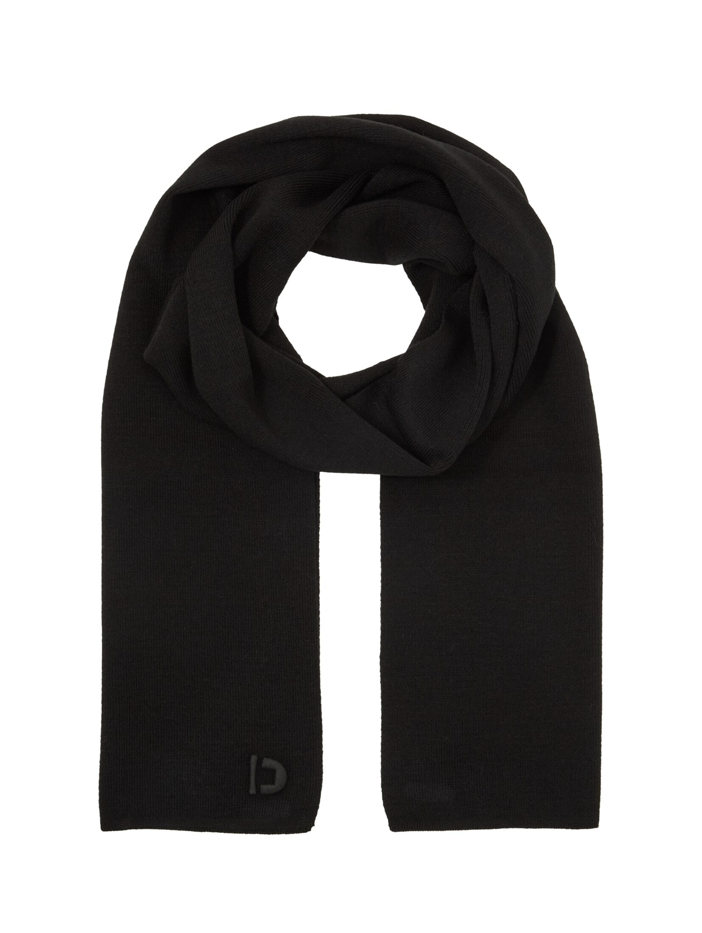 Écharpe TOM TAILOR DENIM en noir : devant