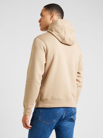 Nike Sportswear Regular fit Tréning dzseki 'Club Fleece' - bézs