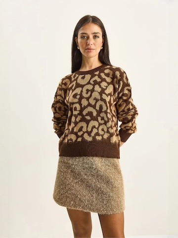Pullover di Bianco Lucci in marrone