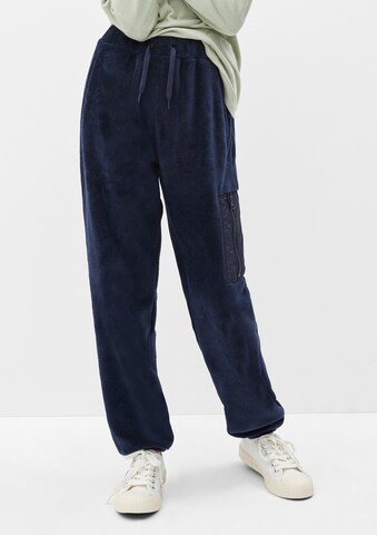s.Oliver Regular Broek in Blauw: voorkant