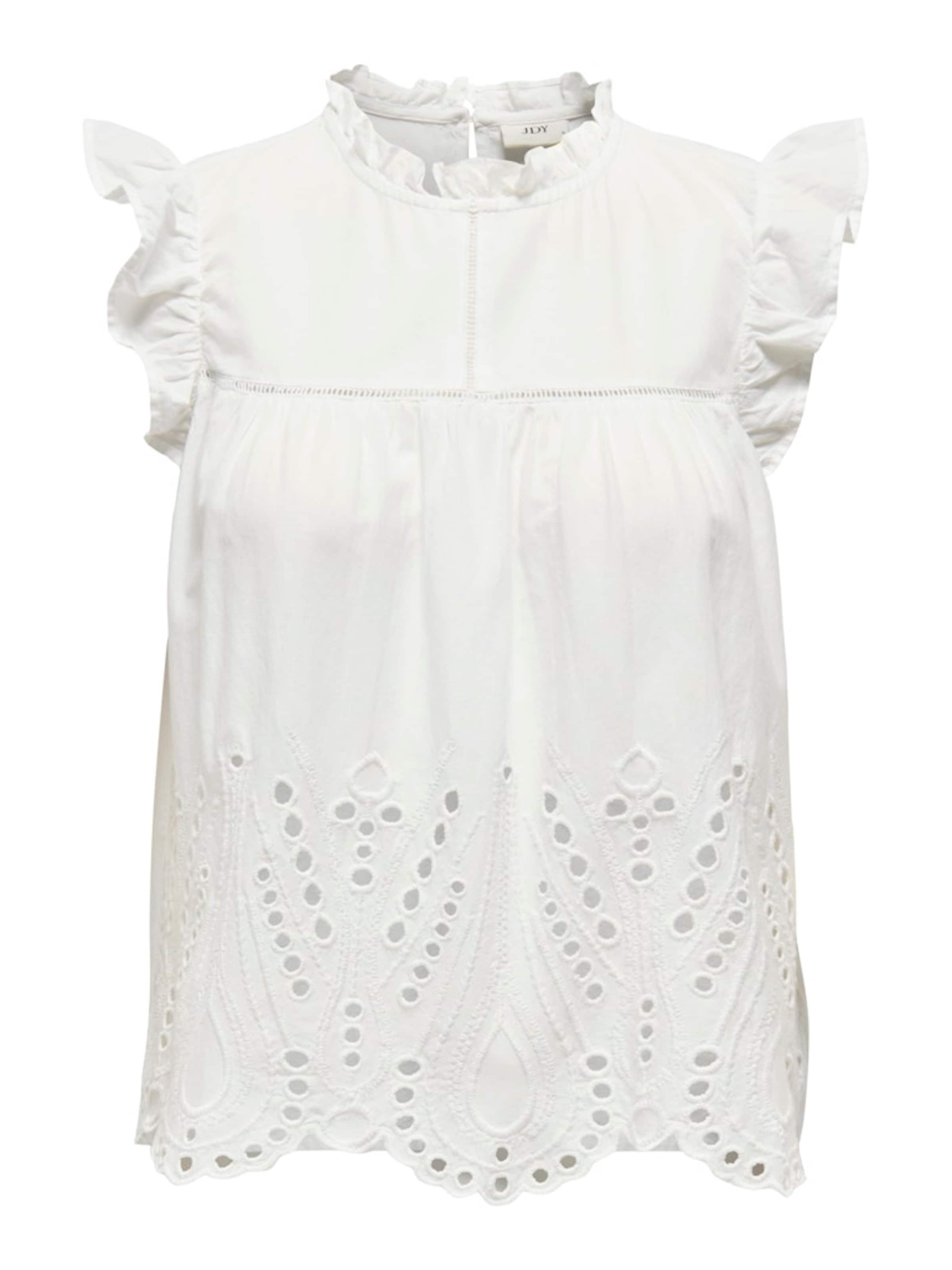 JDY Bluse 'JDYMiley' i hvid: forside