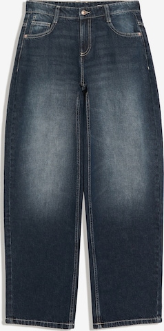 Barrel Jean Bershka en bleu : devant