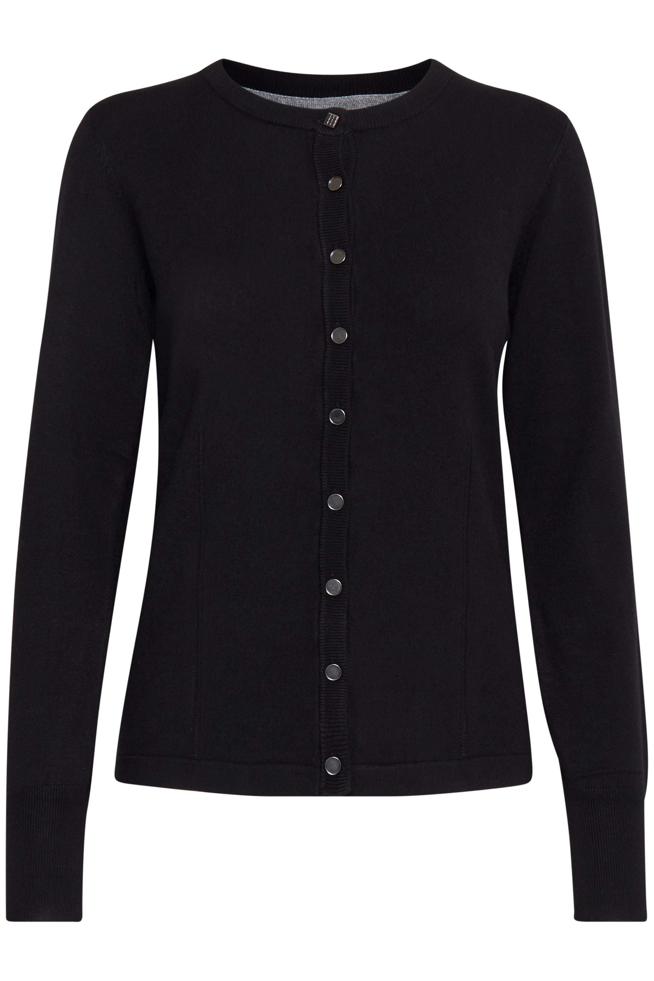 Cardigan 'Sara' PULZ Jeans en noir : devant