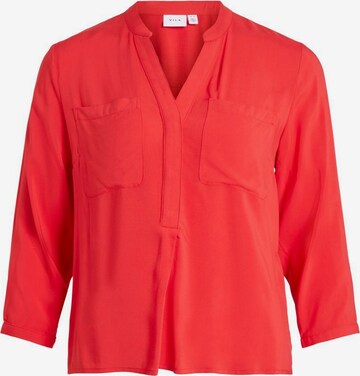 VILA Blouse in Red: front